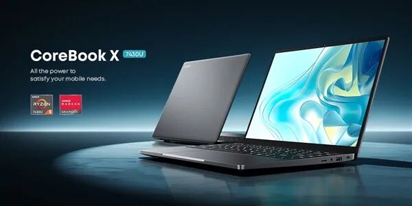 CoreBook X 7430U笔记本电脑产品宣传图