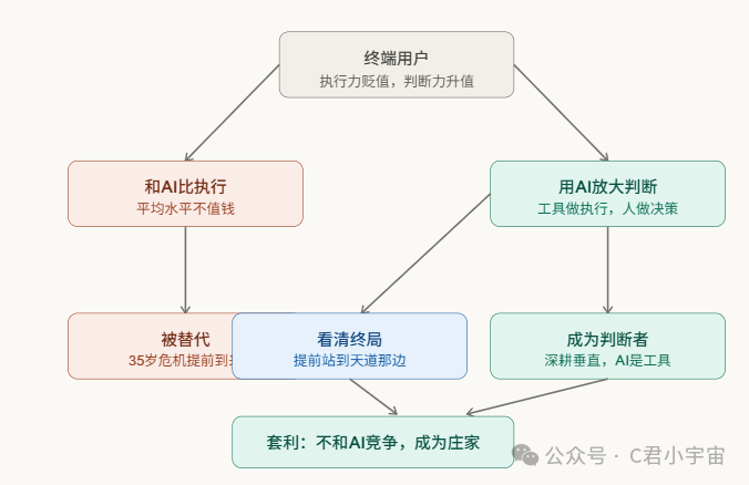 AI时代终端用户决策路径图