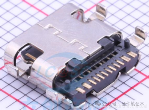 12针USB Type-C连接器引脚布局图