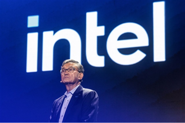 Intel首席执行官陈立武在发布会现场
