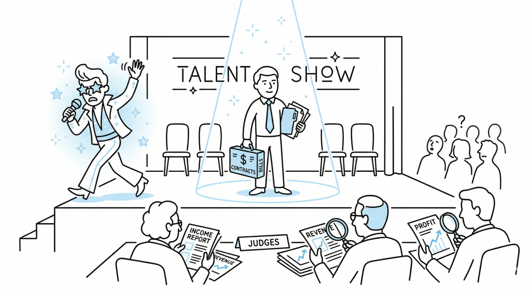 TALENT SHOW商业评估场景图