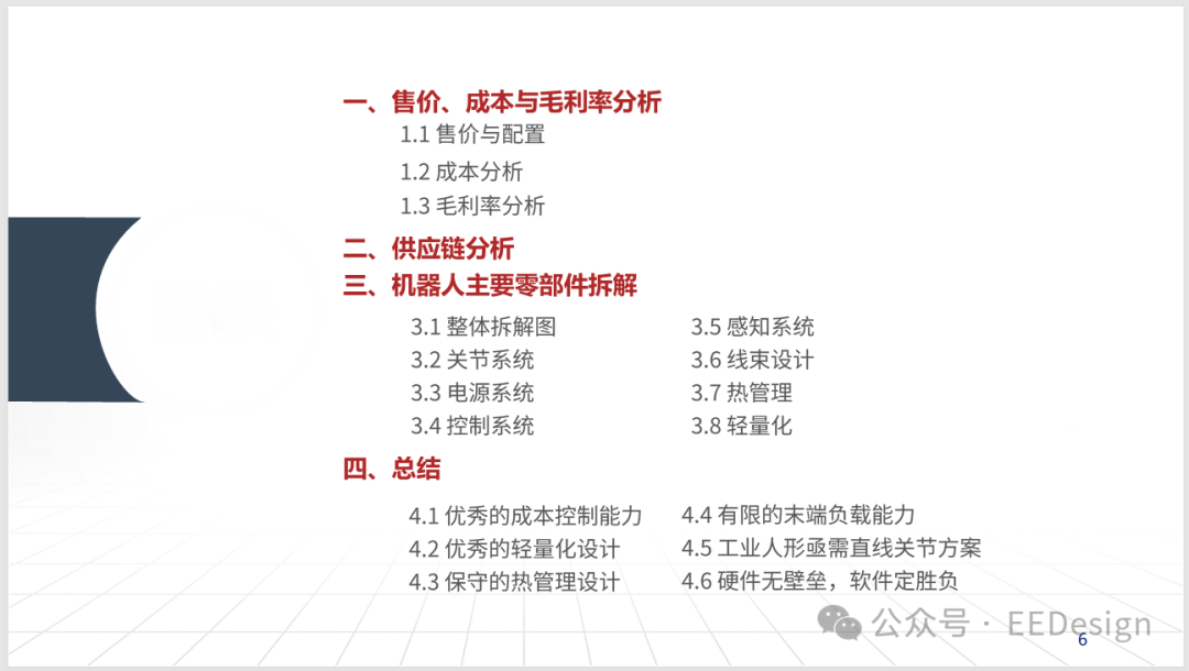 报告目录结构