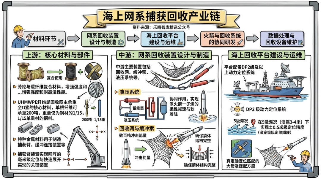 海上网系捕获回收产业链全景图