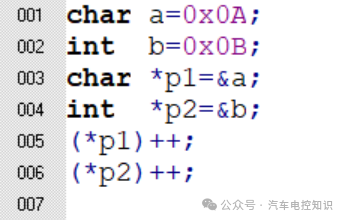 通过指针解引用修改变量值的代码示例