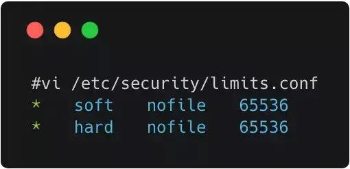 limits.conf配置文件示例