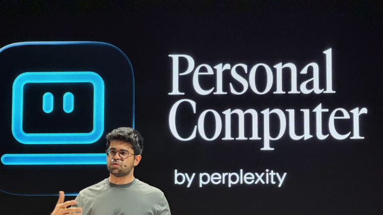 Perplexity的Personal Computer产品宣传图