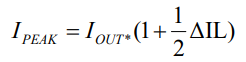 电感峰值电流计算公式