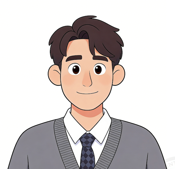 穿衬衫打领带的卡通头像