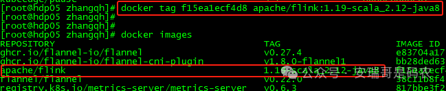 使用docker tag命令重命名镜像