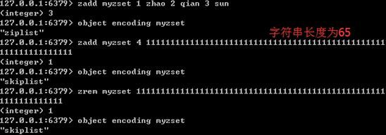 有序集合对象编码示例