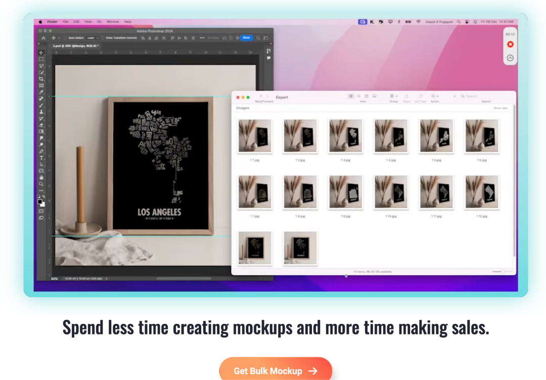 Bulk Mockup Photoshop插件官网介绍