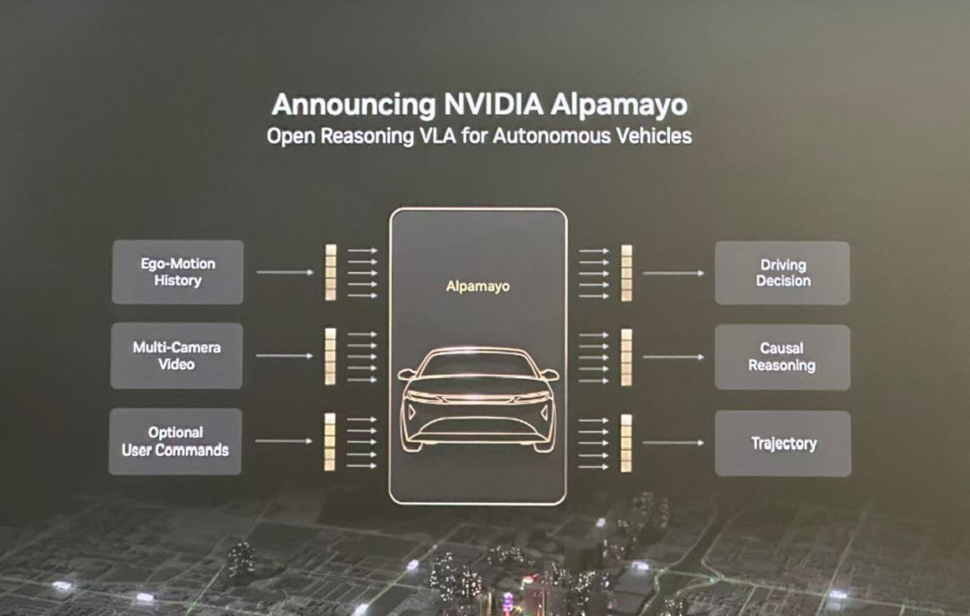 NVIDIA Alpamayo 系统架构图