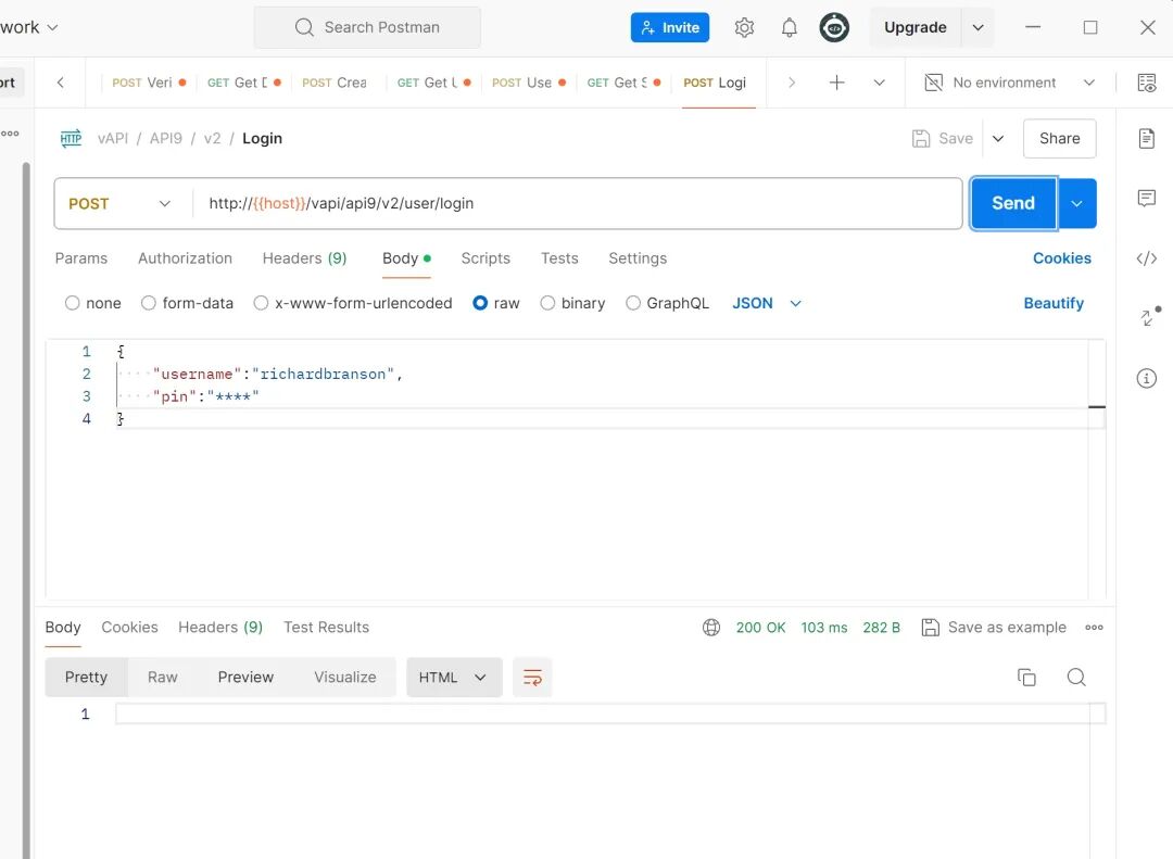 API v2版本登录接口