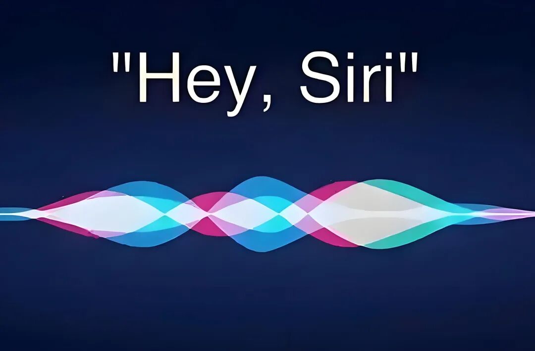 Siri 语音激活声波图示