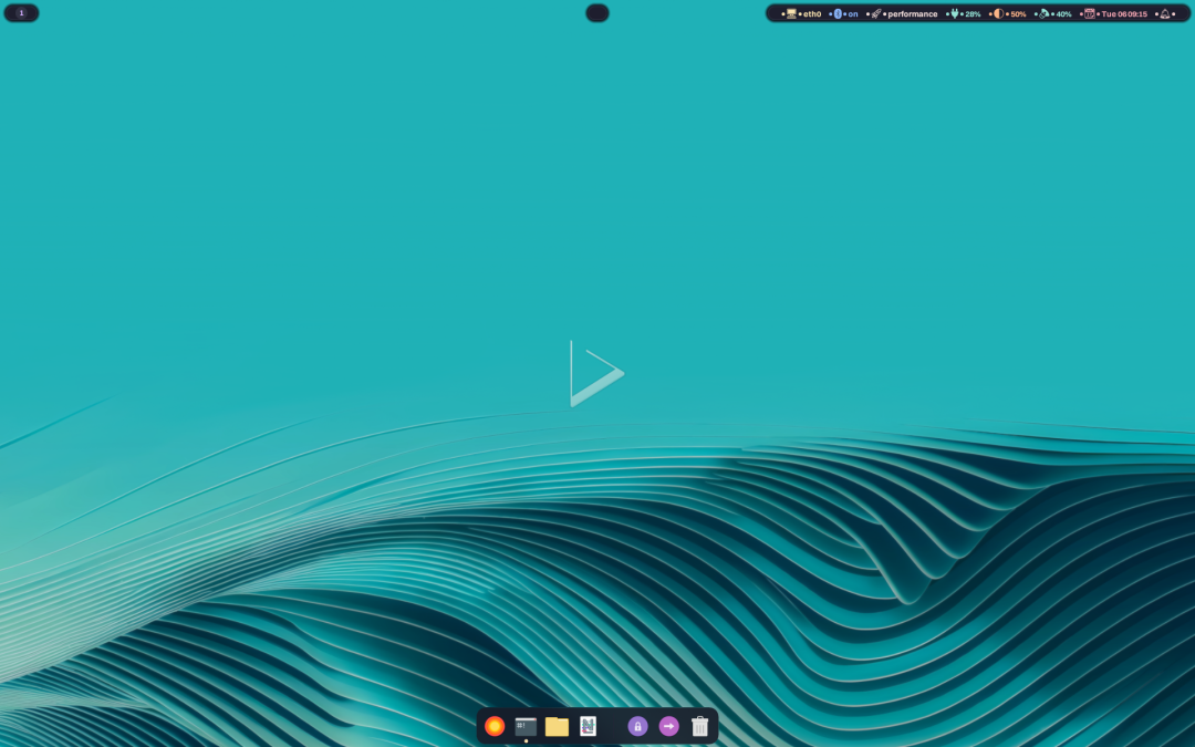 抽象波浪形科技感图案