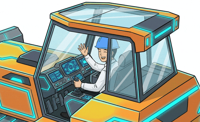 象征“协同调度、算力共享、分层量化”的驾驶舱动画