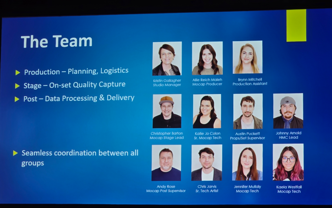 Lightspeed Mocap LA团队成员介绍幻灯片