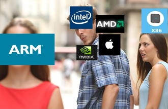 包含多个科技公司标志的拼贴图片