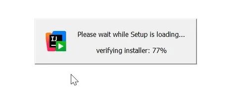 IDEA安装程序加载界面