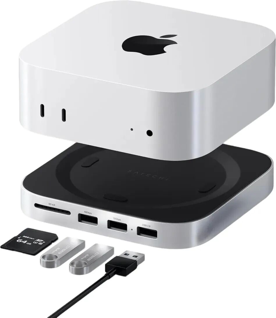 Mac mini与SATECHI扩展坞