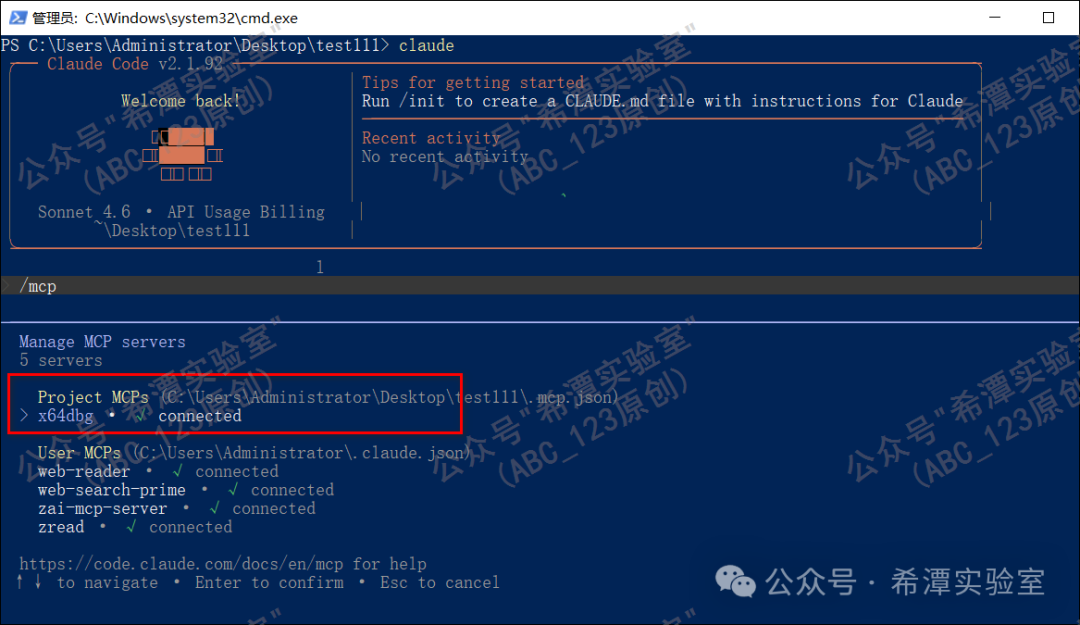 Claude Code MCP连接状态