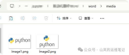 从Word文档中提取出的图片文件展示