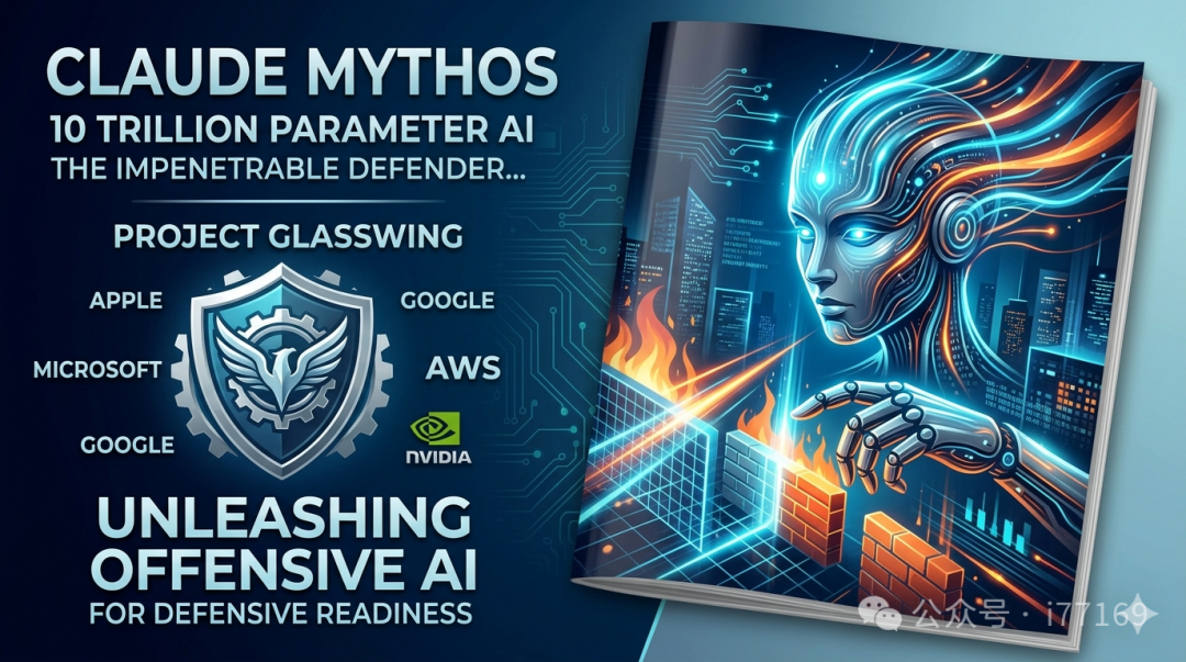 Claude Mythos 与 Project Glasswing 项目介绍海报