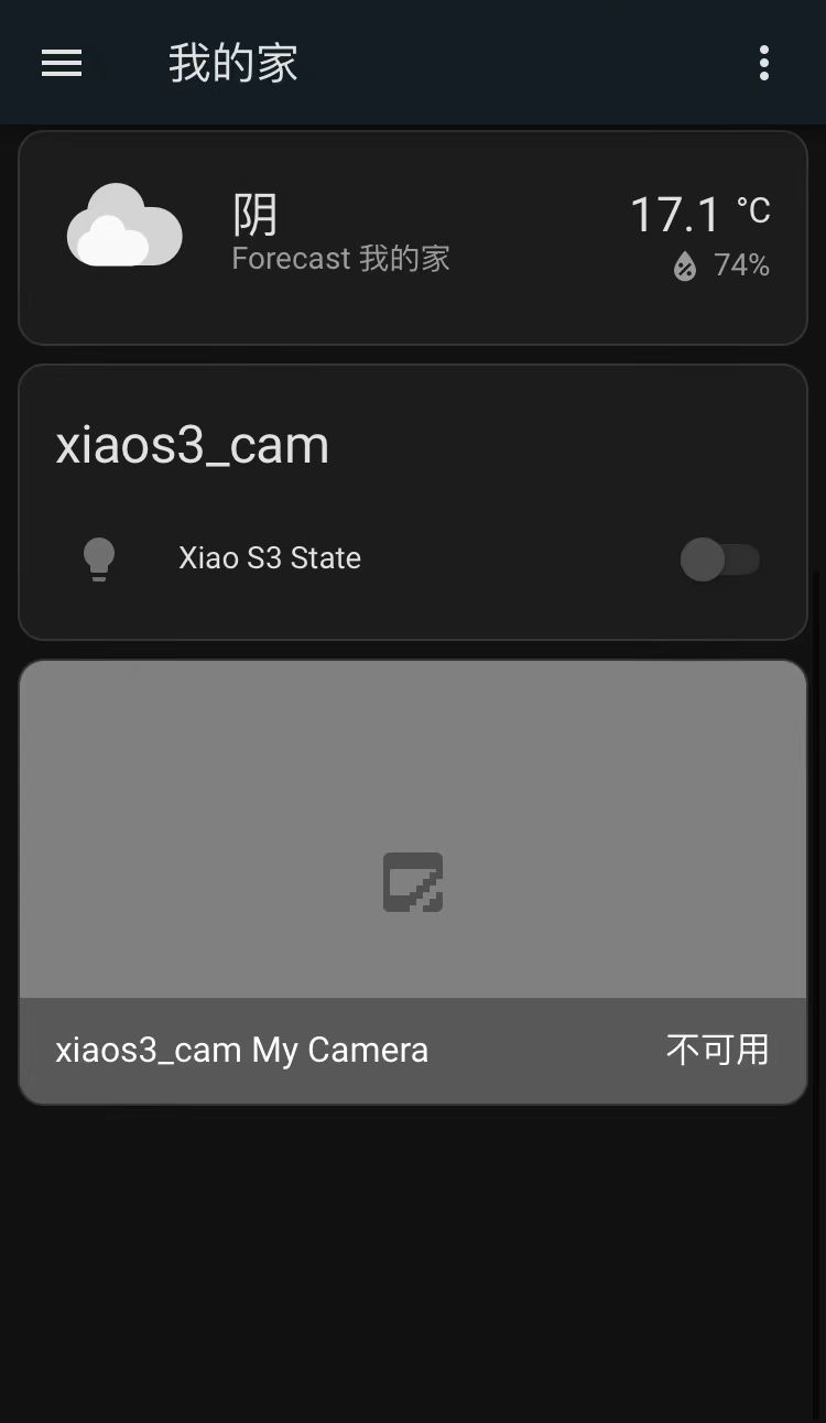 手机端Home Assistant应用界面