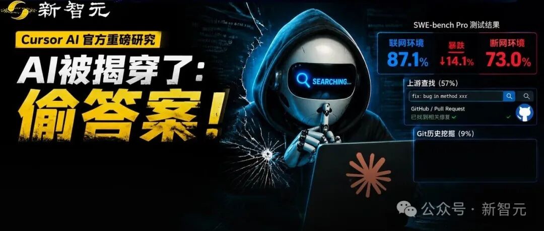 AI被揭穿偷答案的宣传海报