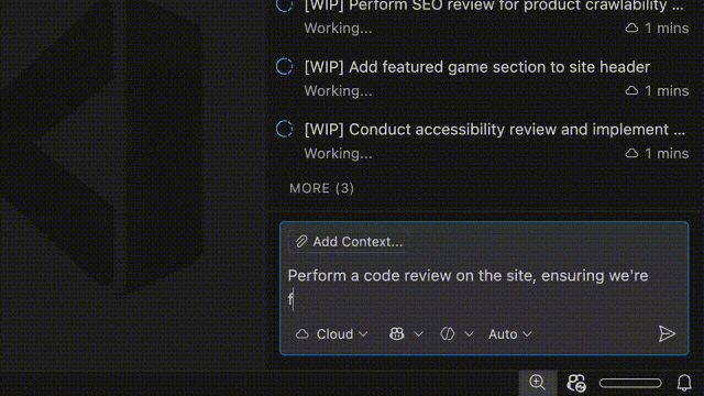 在 Agents 界面创建任务并选择代理