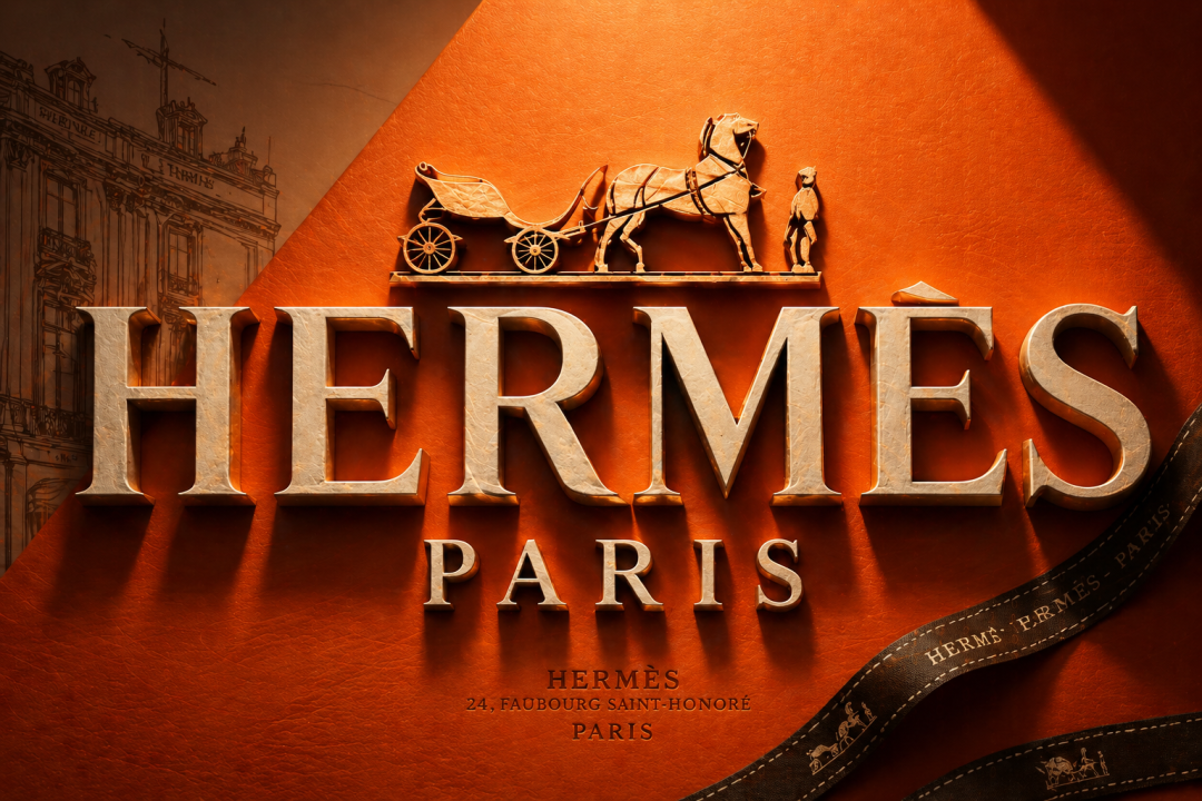 爱马仕奢侈品牌车标主视觉