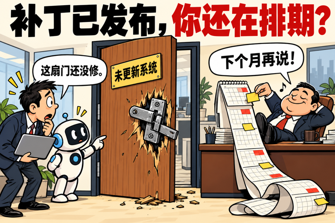 补丁已发布却拖延排期的安全隐患