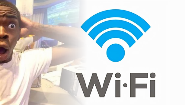 Wi-Fi 信号崩溃的网络梗图