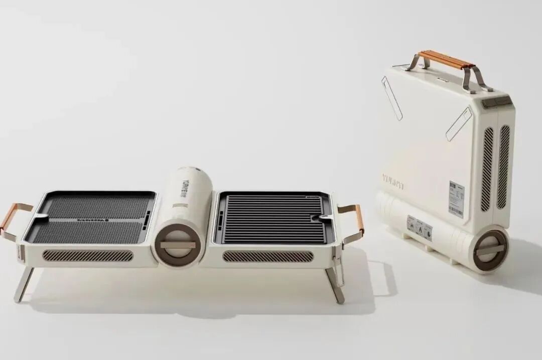 行李箱式便携烧烤炉