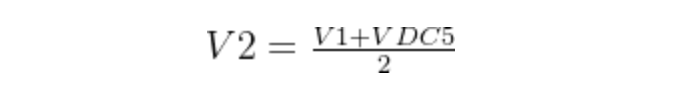 叠加定理计算V2电压公式