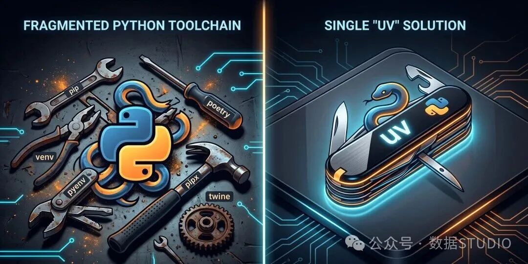 fragmented-python-toolchain-vs-uv-single-solution
