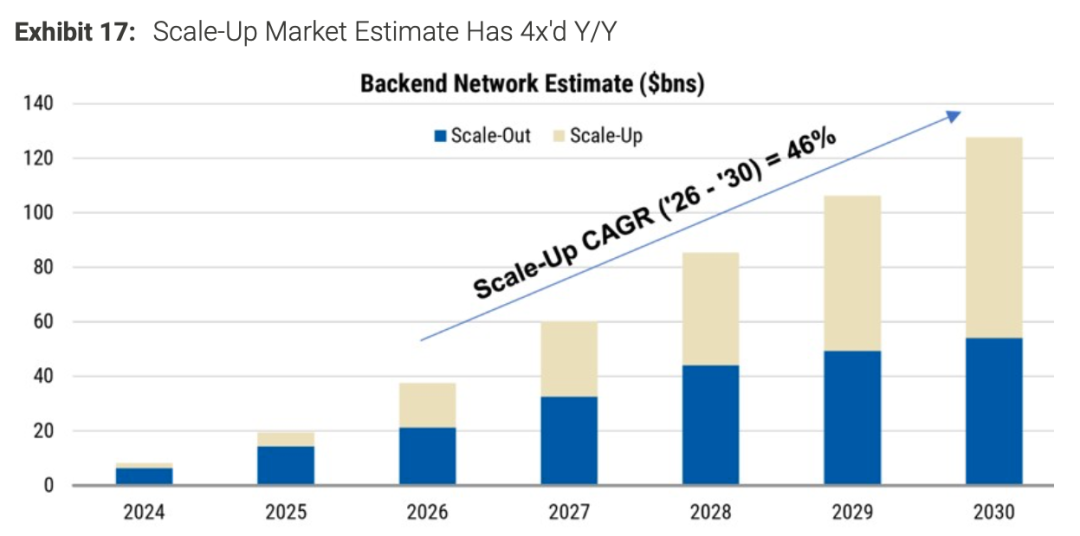 2024-2030年后台网络市场Scale-Out与Scale-Up估算
