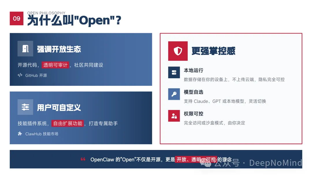 OpenClaw的“开放”哲学