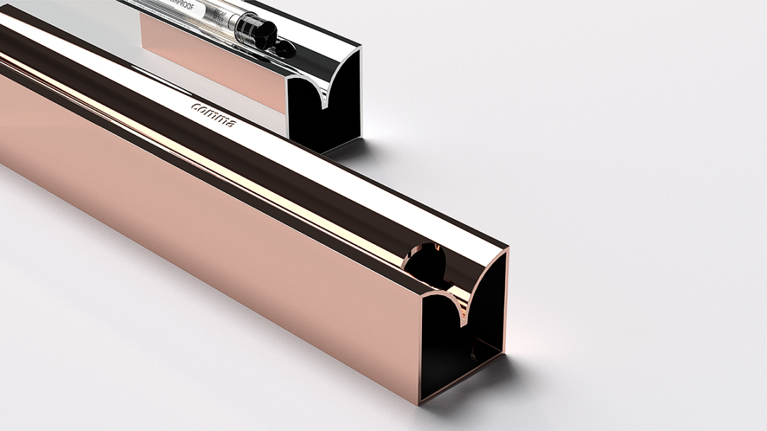 玫瑰金色Gamma金属型材