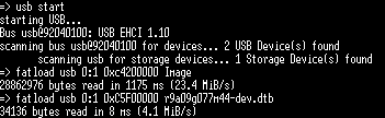 U-BOOT USB启动加载内核与设备树