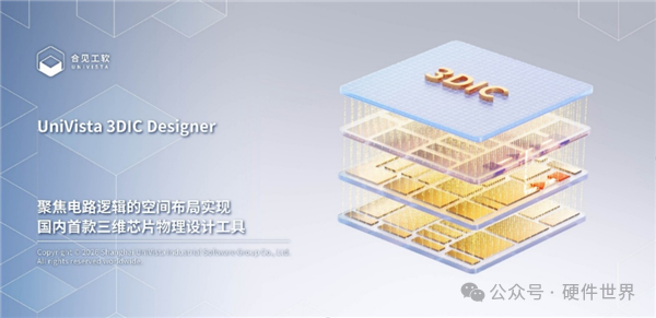 UniVista 3DIC Designer 三维芯片物理设计工具