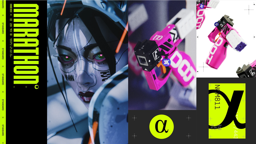 《失落星舰：马拉松》酸性科幻风格艺术图