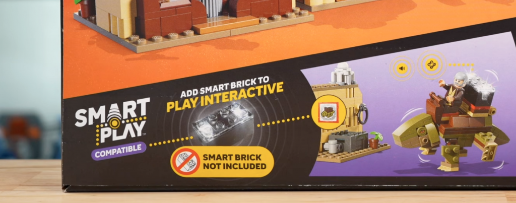 乐高星球大战套装包装盒侧面标注