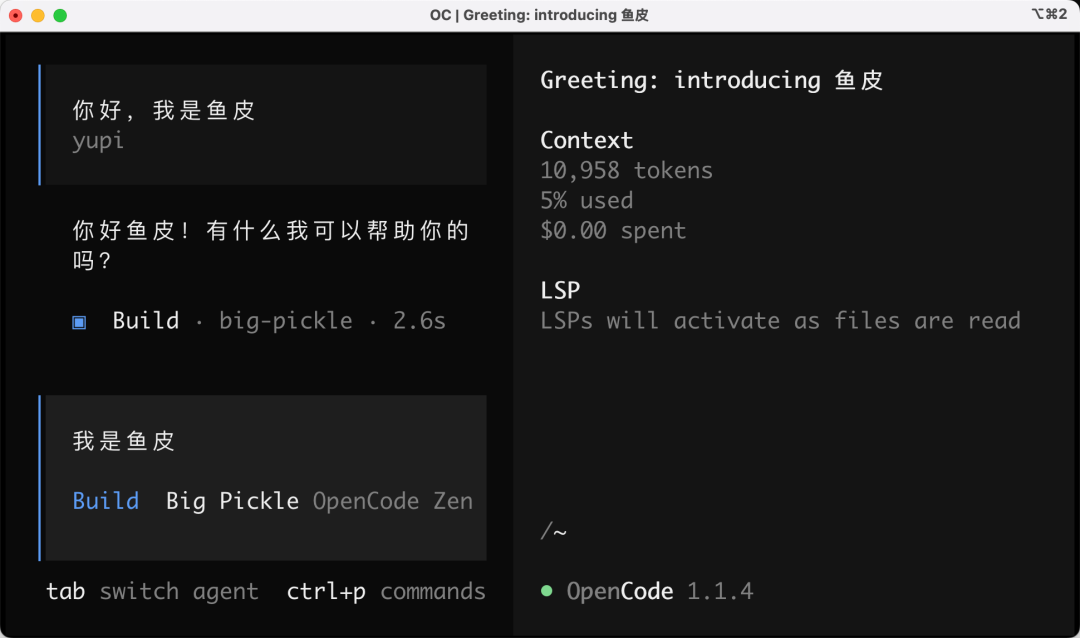 OpenCode开源AI编程工具上手：安装配置、LSP与实战 - 图片 - 15