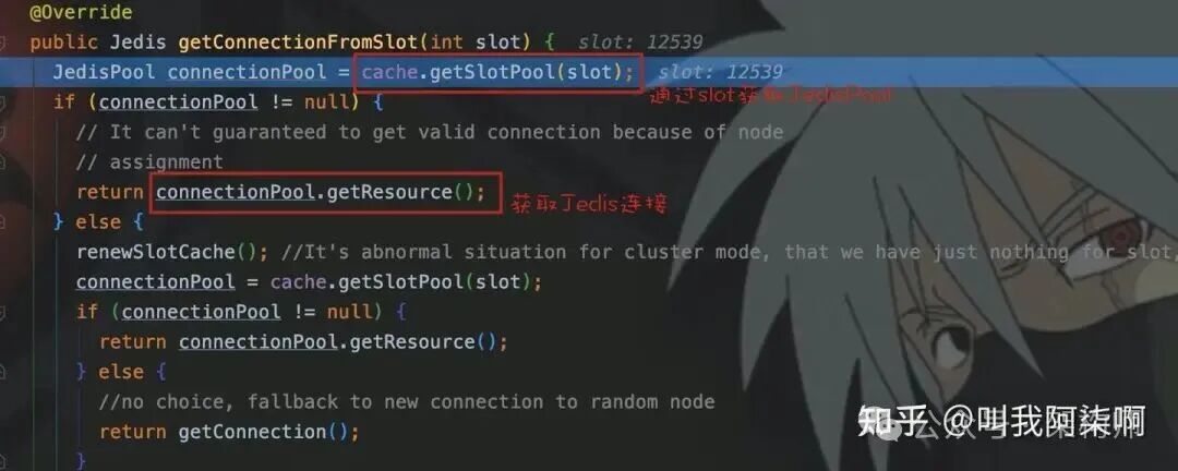 根据Slot获取连接