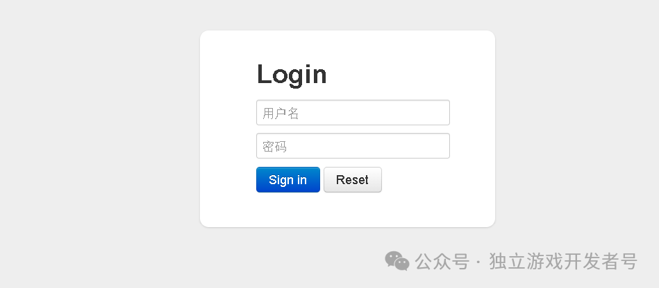 Druid监控登录界面