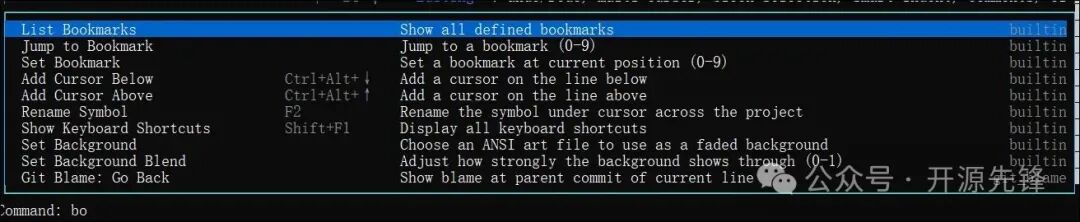 编辑器书签与导航功能