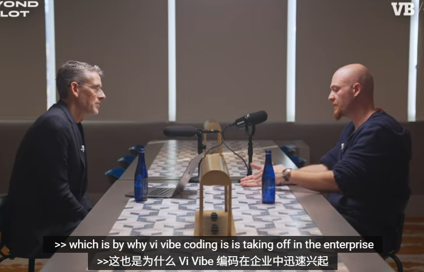 Amjad Masad谈论vibe coding在企业中兴起