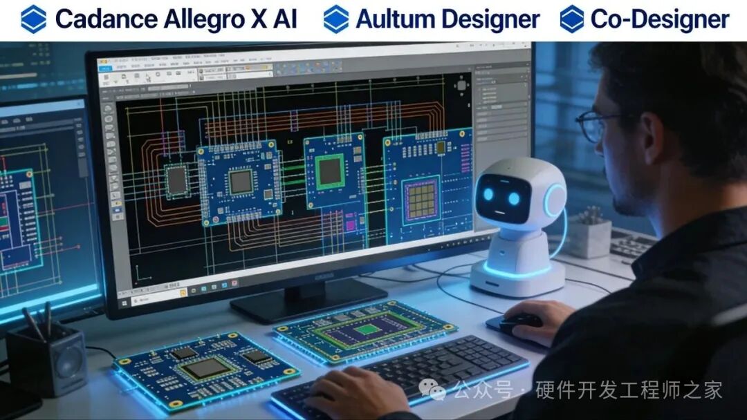 工程师使用集成AI功能的Cadence、Altium等EDA软件