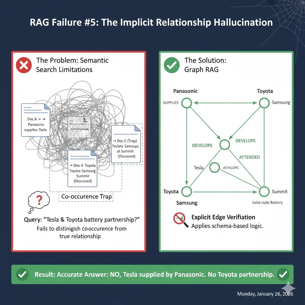 RAG失败案例5：隐式关系幻觉对比图